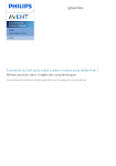 Avent CP1212/01 Avent Couvercle de Cuiseur Vapeur Manuel utilisateur