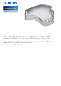 Philips AC54/01 Capot de protection Manuel utilisateur