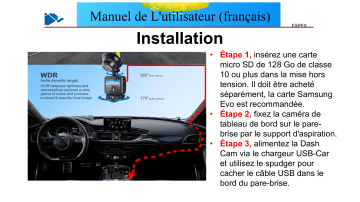 ANKEWAY Double Caméra Embarquée WiFi et GPS Intégrés Manuel utilisateur | Fixfr