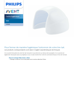 Avent CRP405/01 Avent ISIS Cache hygiénique Manuel utilisateur