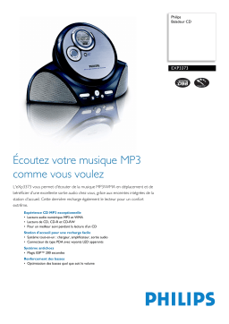 Philips EXP3373/00C Baladeur CD Manuel utilisateur