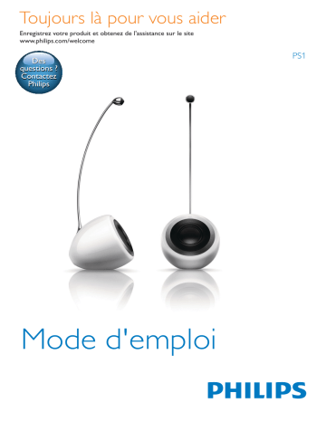 Fidelio PS1/12 Fidelio SoundSphere DesignLine Manuel utilisateur | Fixfr