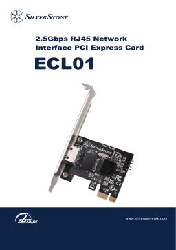 SilverStone ECL01 Accessory Manuel du propriétaire