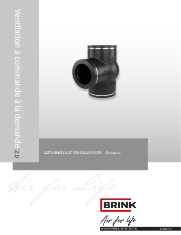 Brink Ventilation a commande a la demande 2 Guide d'installation | Fixfr