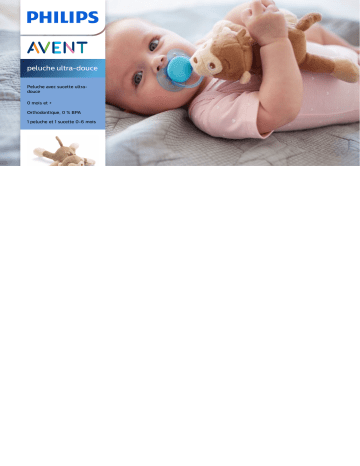 Avent SCF348/12 Avent peluche ultra-douce Manuel utilisateur | Fixfr