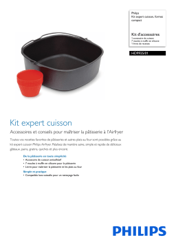 Philips HD9925/01 Kit expert cuisson, format compact Manuel utilisateur