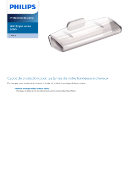 Philips CP1606/01 Protection de lame Manuel utilisateur