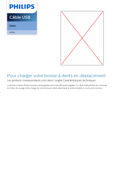 Philips CP1721/01 Câble USB Manuel utilisateur