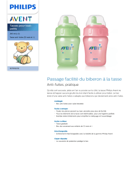 Avent SCF602/02 Avent Tasses pour tout-petits Manuel utilisateur