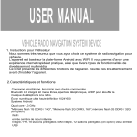 Manuel d'Utilisateur du Syst&egrave;me de Radionavigation + IA