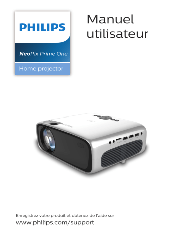 Philips NPX535/INT NeoPix Prime One Projecteur domestique Manuel utilisateur | Fixfr