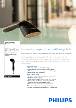 Philips GC362/80 Steam&Go Défroisseur à main Manuel utilisateur