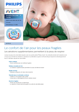 Avent SCF172/12 Avent Sucette Décorée - A l'unité Manuel utilisateur