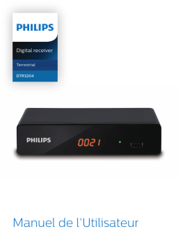 Philips DTR3204/EU NeoViu T2 décodeur TNT Manuel utilisateur