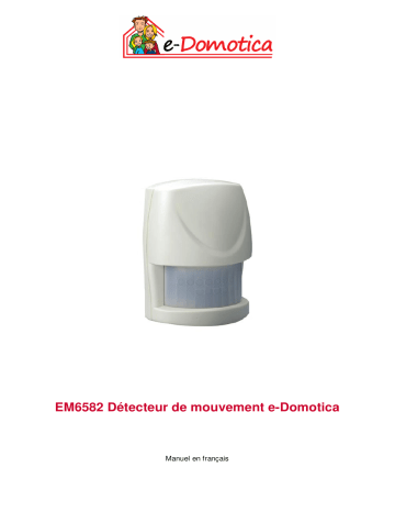 Eminent EM6582 e-Domotica Manuel du propriétaire | Fixfr
