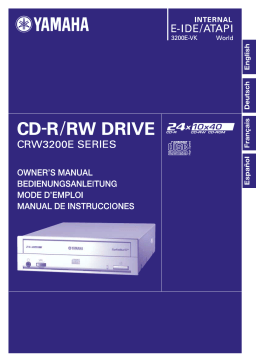 Yamaha CRW-3200 Manuel du propriétaire