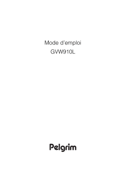 Pelgrim GVW910L Manuel du propriétaire
