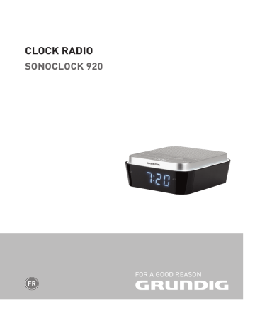 Grundig Sonoclock 920 Manuel du propriétaire | Fixfr