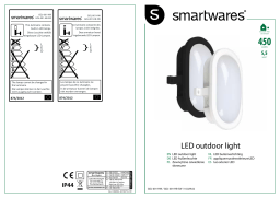 Smartwares GOL-001-HW LED outdoor wall light Manuel du propriétaire