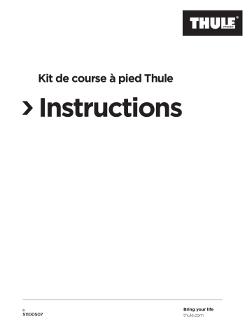 Thule Jogging-Set Manuel du propriétaire | Fixfr