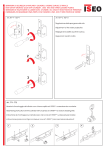 Iseo 781 1 Serie Manuel utilisateur