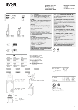 Eaton LSR-S11-1-I(A)/TS Manuel utilisateur