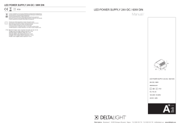 Delta Light 300 89 24 61 Manuel utilisateur | Fixfr
