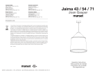 marset Jaima 43 Manuel utilisateur