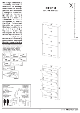 FMD Furniture STEP 3 411-003 Manuel utilisateur