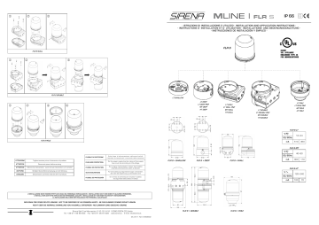 Sirena MLINE FLR S Guide d'installation | Fixfr