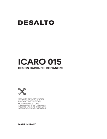 Desalto ICARO 015 Manuel utilisateur | Fixfr