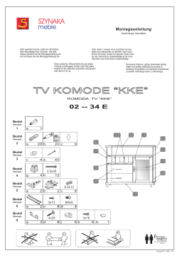 SZYNAKAMEBLE KKE Manuel utilisateur