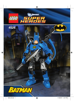 Lego DC UNIVERSE SUPER HEROES BATMAN 4526 Manuel utilisateur