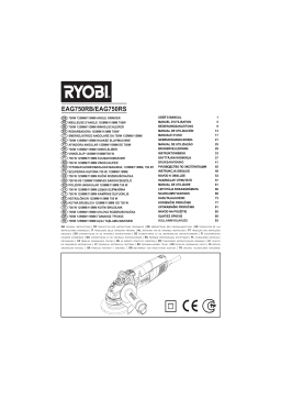 Ryobi EAG750RS Mode d'emploi