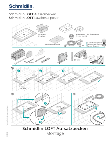 Schmidlin Loft Manuel utilisateur | Fixfr