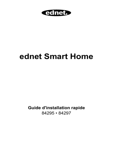 Ednet 84295 alarm signal Guide de démarrage rapide | Fixfr