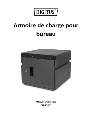 Digitus DN-45001 Mobile Desktop Charging Cabinet Manuel du propriétaire | Fixfr