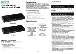 Digitus DC-45400 Manuel du propriétaire