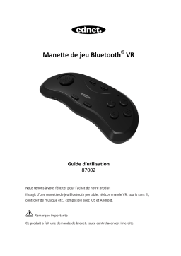 Ednet 87002 Bluetooth® VR Gamepad Manuel du propriétaire