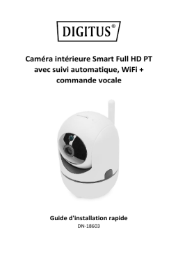 Digitus DN-18603 Smart Full HD PT Indoor Camera Guide de démarrage rapide