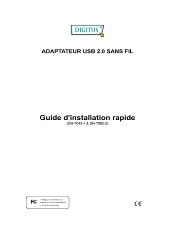 Digitus DN-7043-4 Guide de démarrage rapide | Fixfr