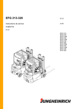 Jungheinrich EFG 216 Mode d'emploi