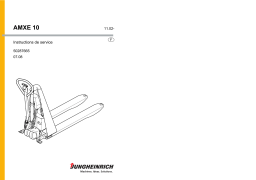 Jungheinrich AMXE 10 Mode d'emploi