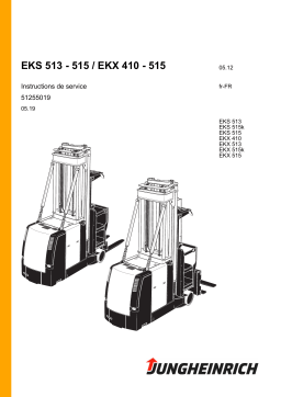 Jungheinrich EKS 513 Mode d'emploi