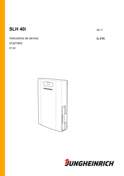 Jungheinrich SLH 40i Mode d'emploi