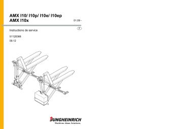 AMX I10ep | AMX I10p | AMX I10x | Jungheinrich AMX I10e Mode d'emploi | Fixfr