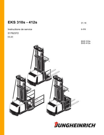 EKS 310s | Jungheinrich EKS 412s Mode d'emploi | Fixfr