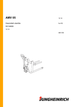 Jungheinrich AM V05 Mode d'emploi