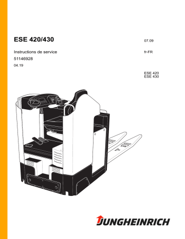 ESE 430 | Jungheinrich ESE 420 Mode d'emploi | Fixfr