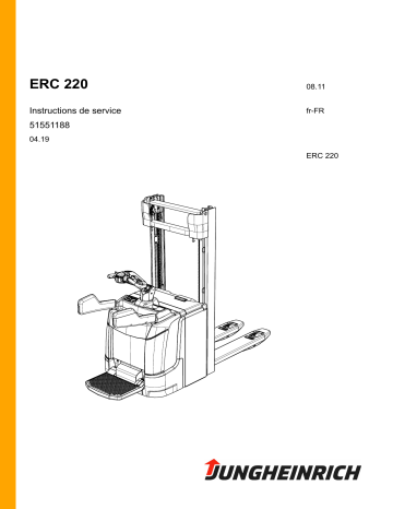 Jungheinrich ERC 220 Mode d'emploi | Fixfr